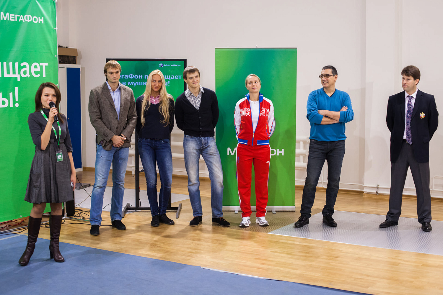 Турнир по фехтованию для СМИ