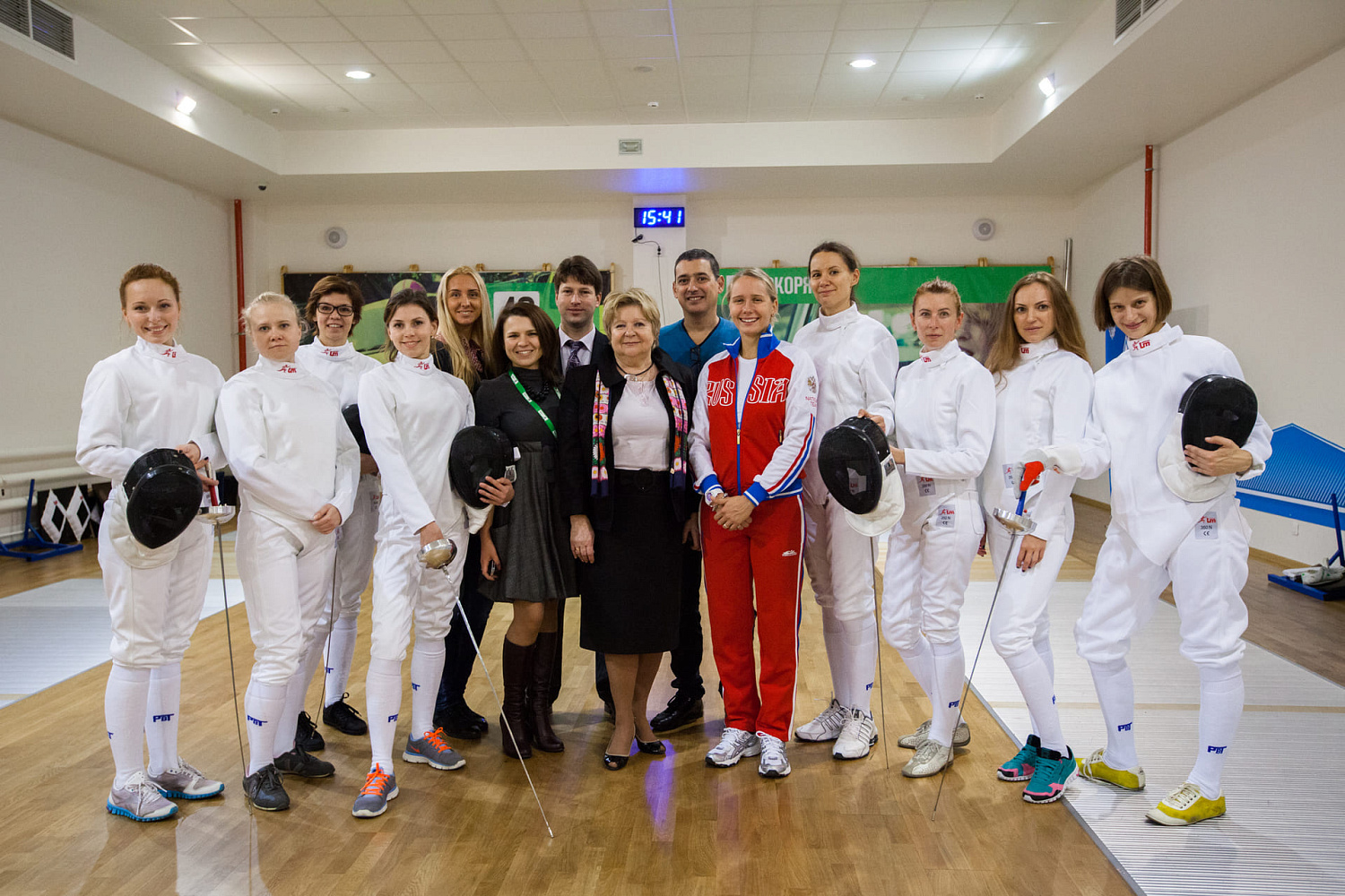 Турнир по фехтованию для СМИ